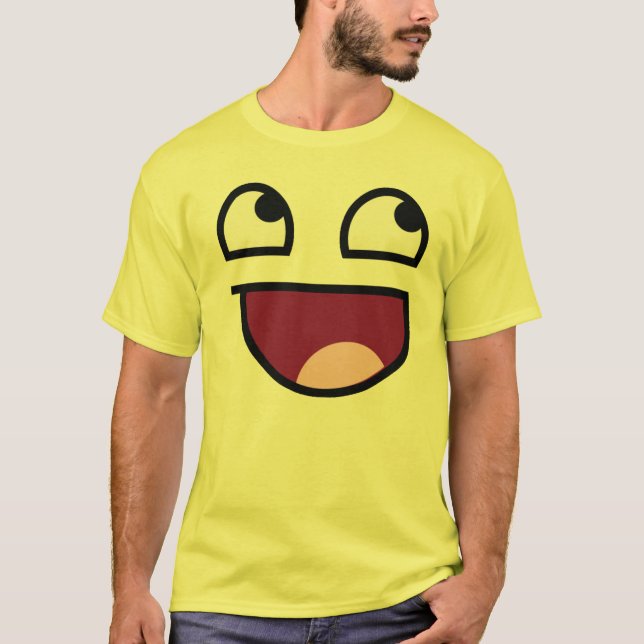 Camiseta Faceshirt impresionante (Anverso)