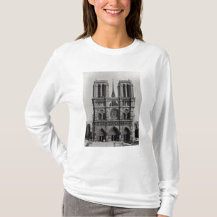 Camiseta Fachada de Notre-Dame, París, fin del siglo XIX