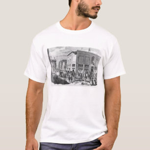 Camiseta Fachada del hotel Drouot, París, c.1852 (engravi