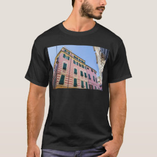 Camiseta Fachadas de la Casa Monterosso Cinque Terre Liguri
