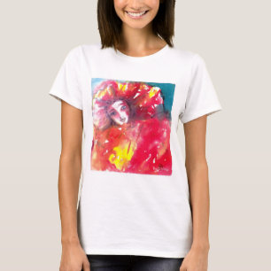 CAMISETA FACHAS MASQUERADAS VENECIANAS - MÁSCARA EN ROJO