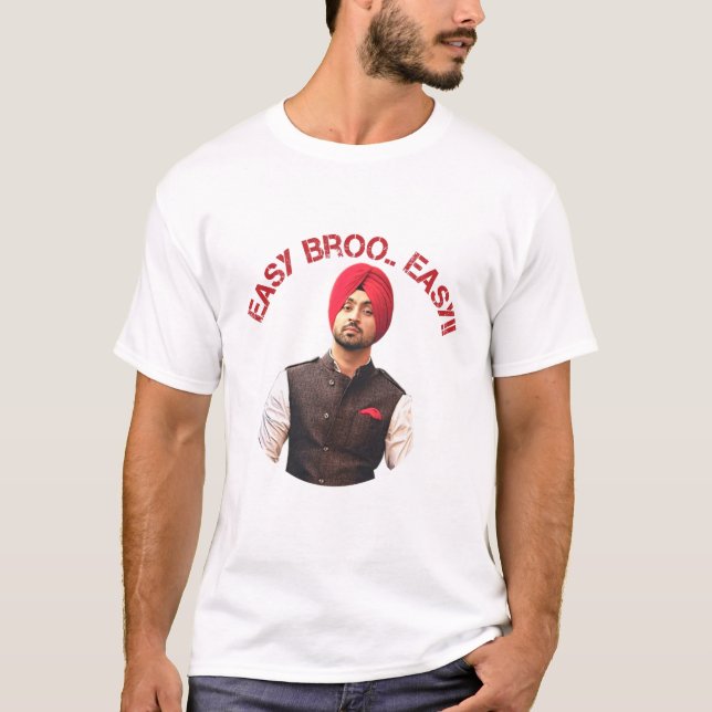 Camiseta fácil brote DILJIT DOSANJH (Anverso)