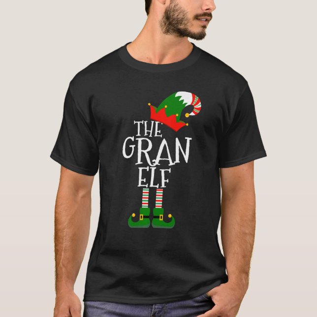 Camiseta Fácil El Gran Elf Costume Grupo Familiar De Costum (Anverso)