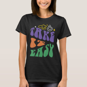 Camiseta Fácil estilo retro Camping al aire libre