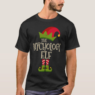 Camiseta Fácil La Psicología Elf Costume Familia Grupo Chri