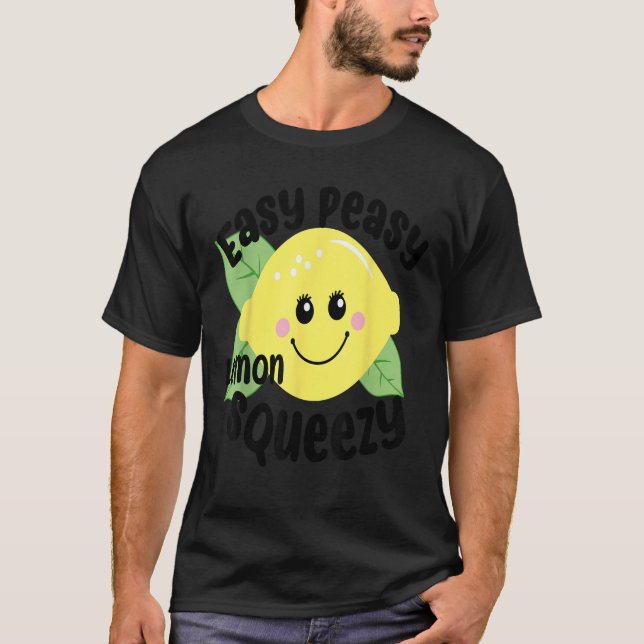 CAMISETA FÁCIL PEASY LEMON SQUEEZY FUN SUMMERTIME LEMONADE  (Anverso)