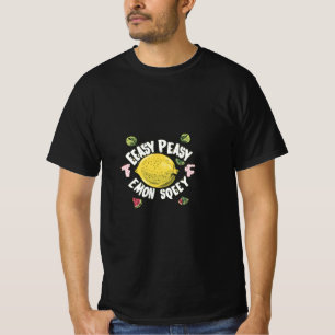 Camiseta fácil pereza limón chillón