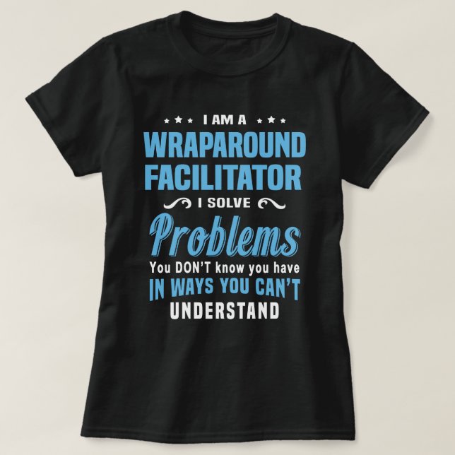 Camiseta Facilitador de Wraparound (Diseño del anverso)