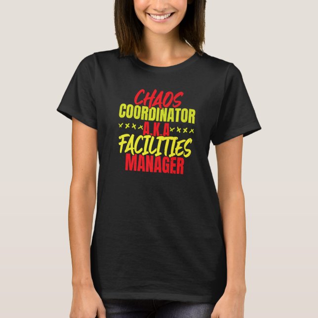 Camiseta Facilities Manager Job Maintenance Employee Profes (Anverso)