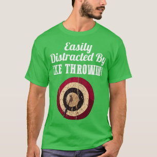 Camiseta Fácilmente Distrado Por El Arrojamiento De La Eca