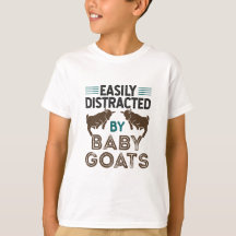 Fácilmente distrado por las cabras bebés