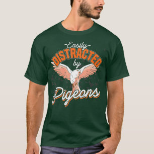 Camiseta Fácilmente Distrado Por Los Cerdos