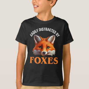 Camiseta Fácilmente Distrado Por Los Zorros