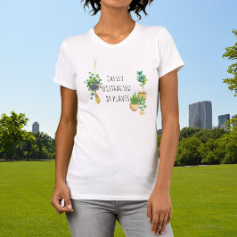 Camiseta Fácilmente distrado por plantas acuáticas de Boho
