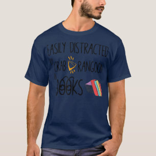 Camiseta Fácilmente distrado por Rangún de Cangrejo y Nervi