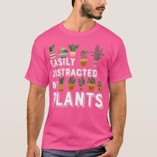 Camiseta Fácilmente Distrado Por Vegetales Vegetales