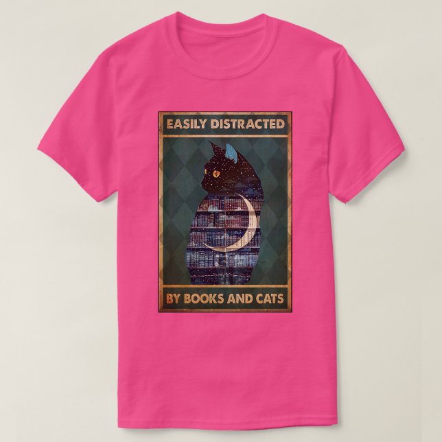Camiseta Fácilmente distraído (Diseño del anverso)