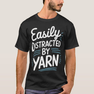 Camiseta Fácilmente Distraído Por