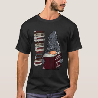 Camiseta Fácilmente distraído por gnomos de libros gnomo de