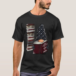 Camiseta Fácilmente distraído por gnomos de libros gnomo de