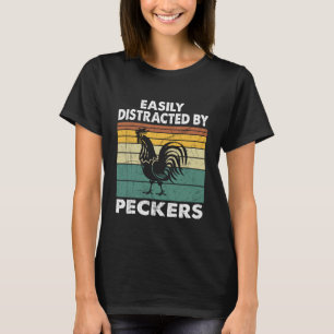 Camiseta Fácilmente Distraído Por Los Picos Para Quien Ama
