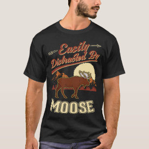 Camiseta Fácilmente distraído por Moose Scandinavia Moose A