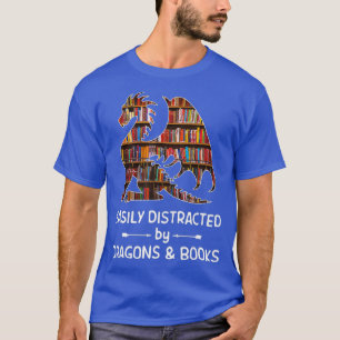 Camiseta fácilmente distraídos por los nerds de Dragon y Bo