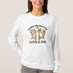 Camiseta Fácilmente Distratizado Por Las Llovias Y Perros P