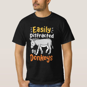 Camiseta Fácilmente Distratizado Por Los Burros