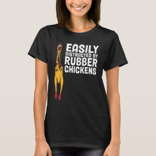 Camiseta Fácilmente Distratizado Por Los Perros Pollos De C