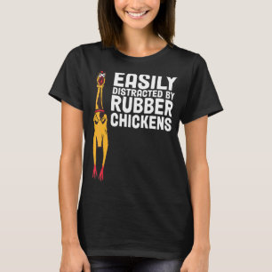 Camiseta Fácilmente Distratizado Por Los Perros Pollos De C