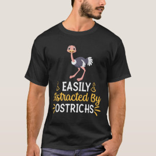 Camiseta Fácilmente Distratizado Por Ostrichs