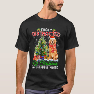 Camiseta Fácilmente Distratizado Por Y Golden Recuperadores