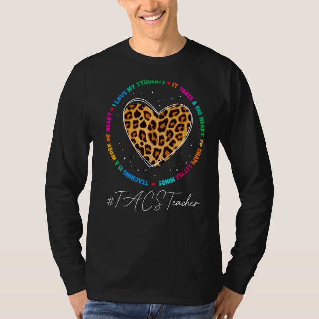 Camiseta Facs Teacher School Admin Appreciation Week Back T (Anverso)