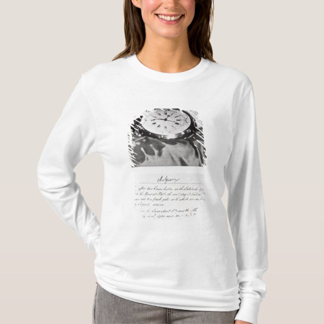 Camiseta Facsímil del cronómetro del bolsillo (Anverso)