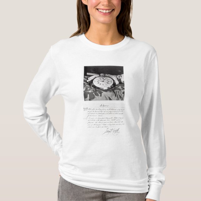 Camiseta Facsímil del cronómetro del bolsillo (Anverso)