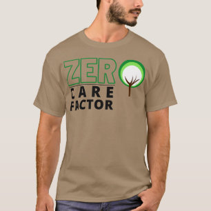 Camiseta Factor de cuidado cero ambiental Energía renovable