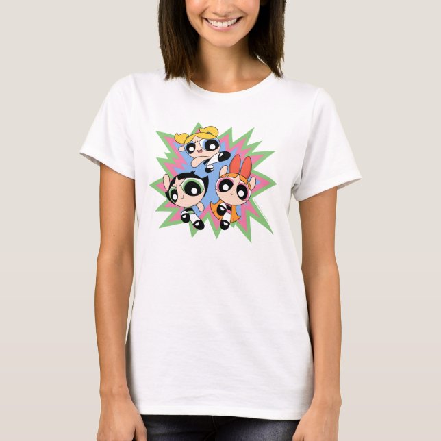 Camiseta Factor de potencia de los Chicas Powerpuff (Anverso)