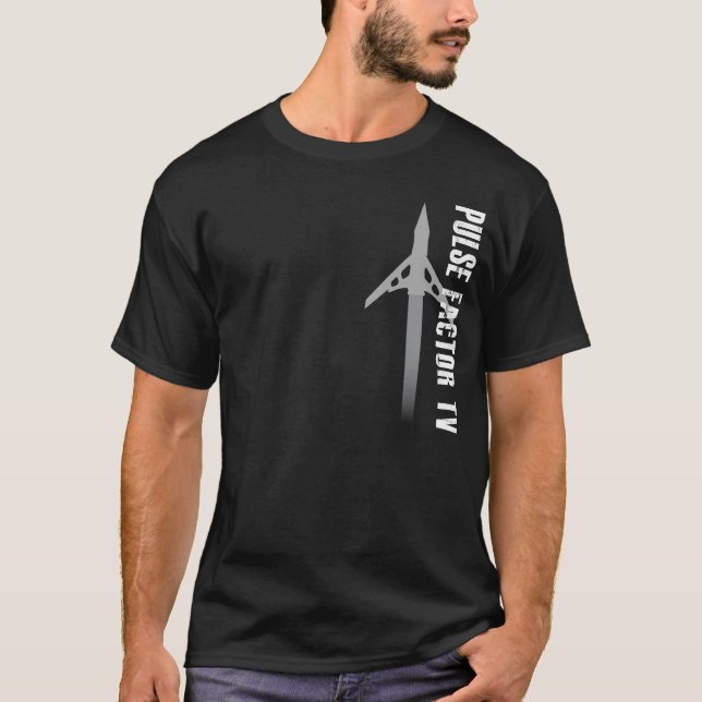 Camiseta Factor TV del pulso extensible (Anverso)