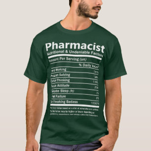 Camiseta Factores nutricionales e innegables de los farmacé