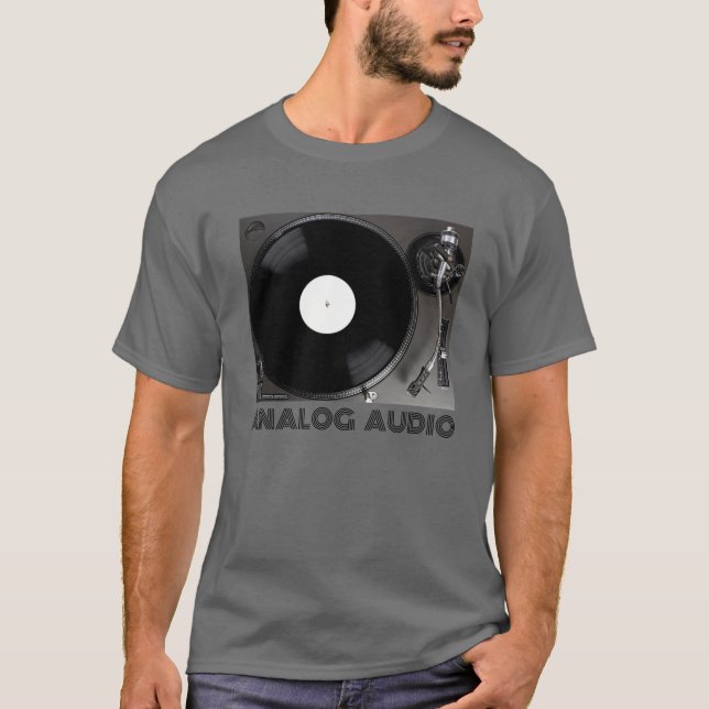 Camiseta Facturable para el audiófilo (Anverso)