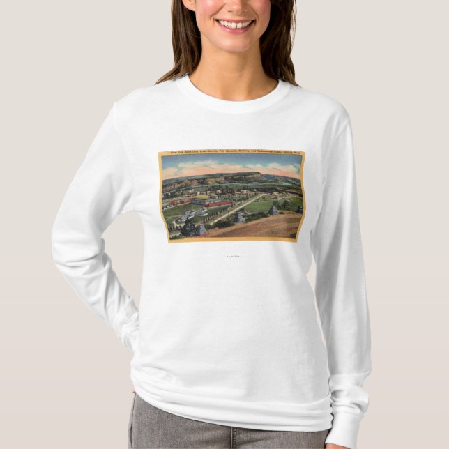 Camiseta Facturaciones, Montana - rastro negro de la nutria (Anverso)