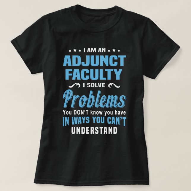 Camiseta Facultad Adjunct (Diseño del anverso)