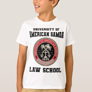 Camiseta Facultad de Derecho de la Universidad de Samoa Ame