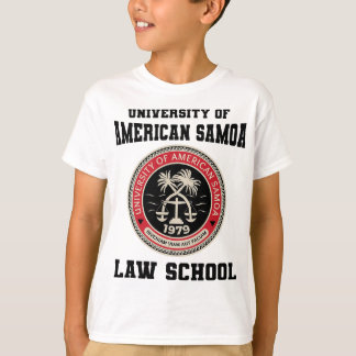 Camiseta Facultad de Derecho de la Universidad de Samoa Ame