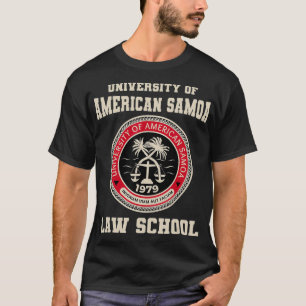Camiseta Facultad de Derecho de la Universidad de Samoa Ame