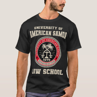 Camiseta Facultad de Derecho de la Universidad de Samoa Ame