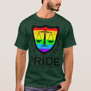 Camiseta Facultad de Derecho del Orgullo Gay Escala Paraleg