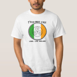Camiseta "Fada Beo Éire/Long Live Ireland"