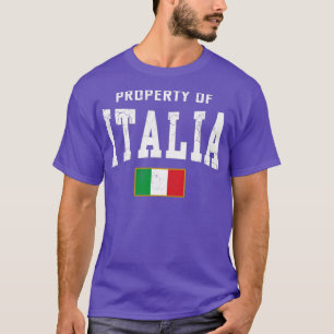 Camiseta Fade de la vendimia de la bandera italiana